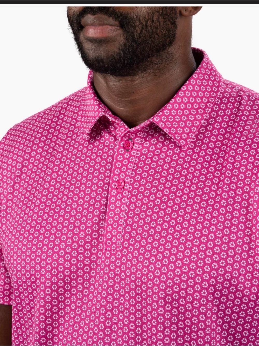 Black Clover Light Blue herringbone Golf  Polo Shirt for Men. NWT